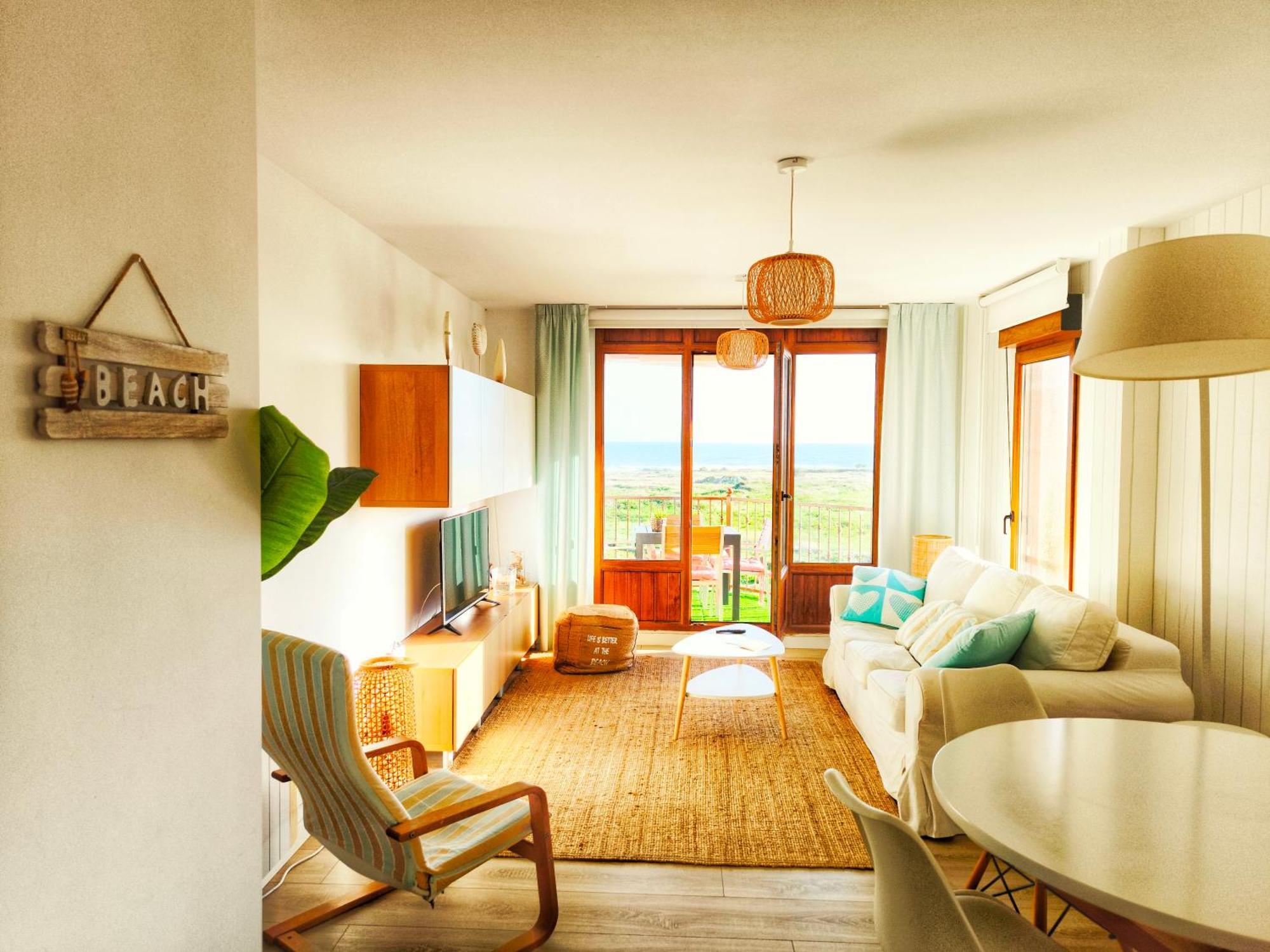 Apartamento Corrubedo Vistas Mar Y Playa المظهر الخارجي الصورة