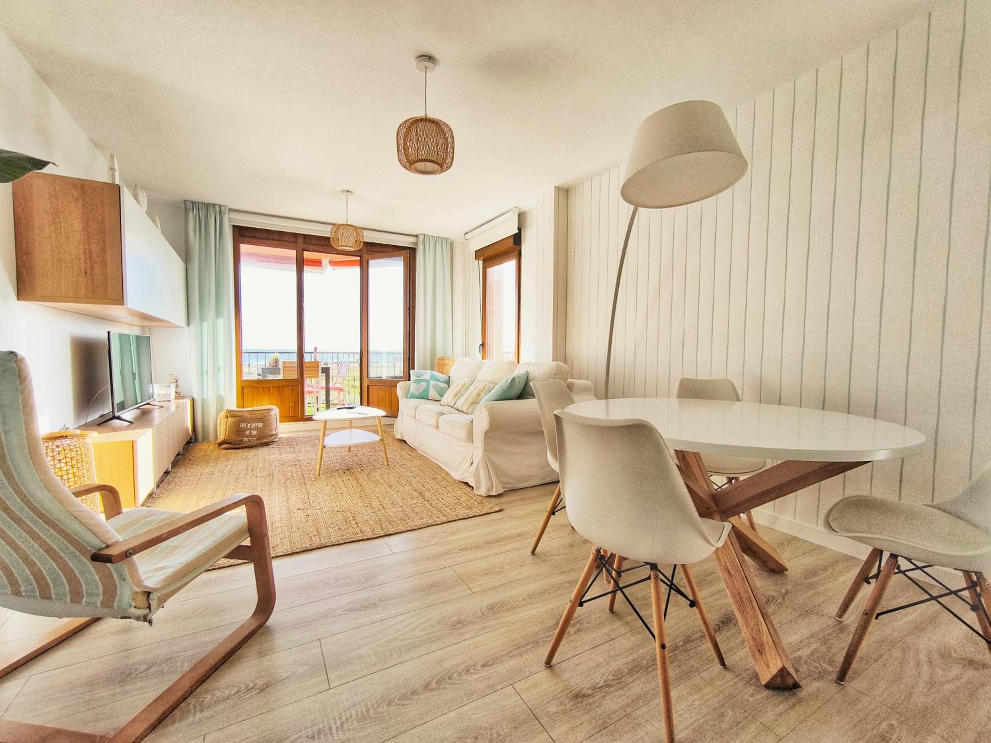 Apartamento Corrubedo Vistas Mar Y Playa المظهر الخارجي الصورة